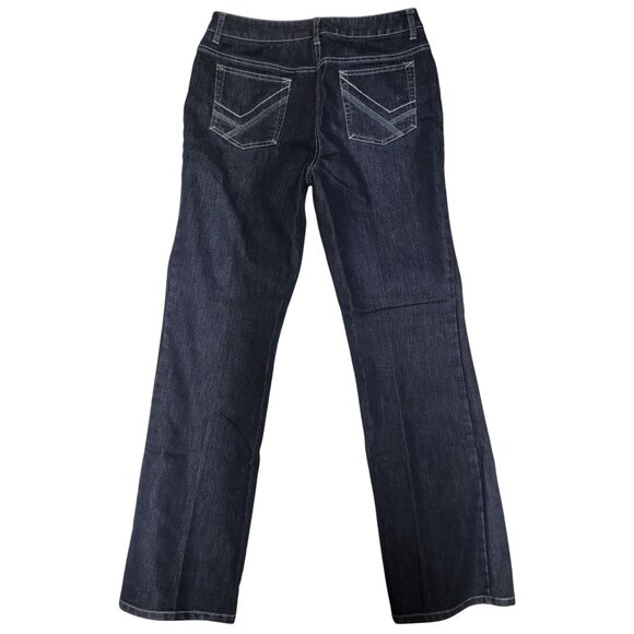 Jones New York Womens Sz 6/32 Signature Dark Wash Stretch  Jeans - Picture 2 of 8